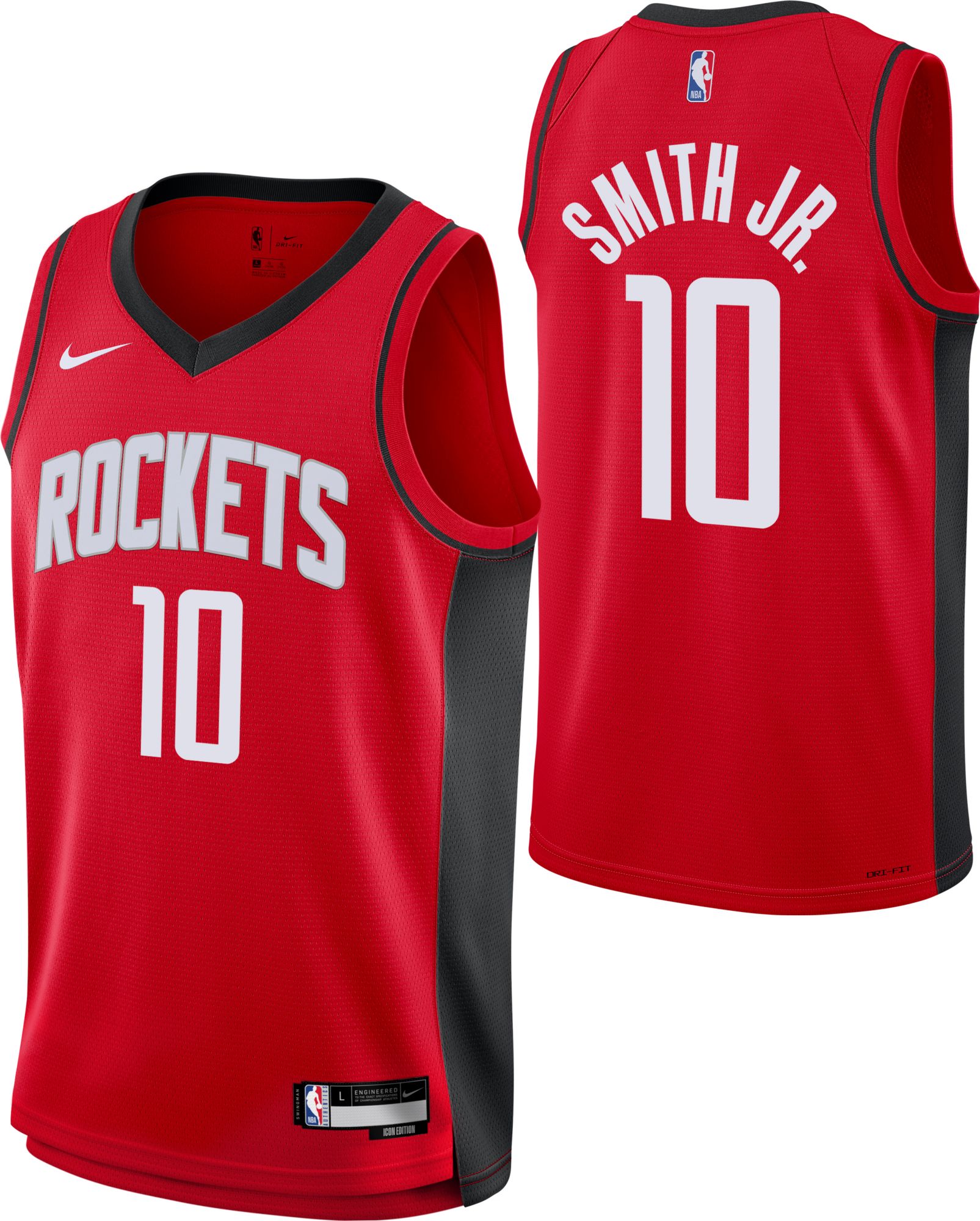 Nike Youth Houston Rockets Jabari Smith Jr. #11 Swingman Icon Jersey product image