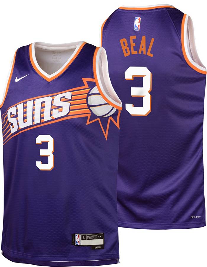 Kids' Phoenix Suns Bradley Beal #3 Nike Icon Jersey XLarge Orchid