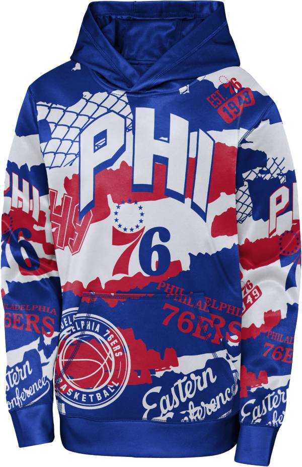 Youth clearance sixers hoodie