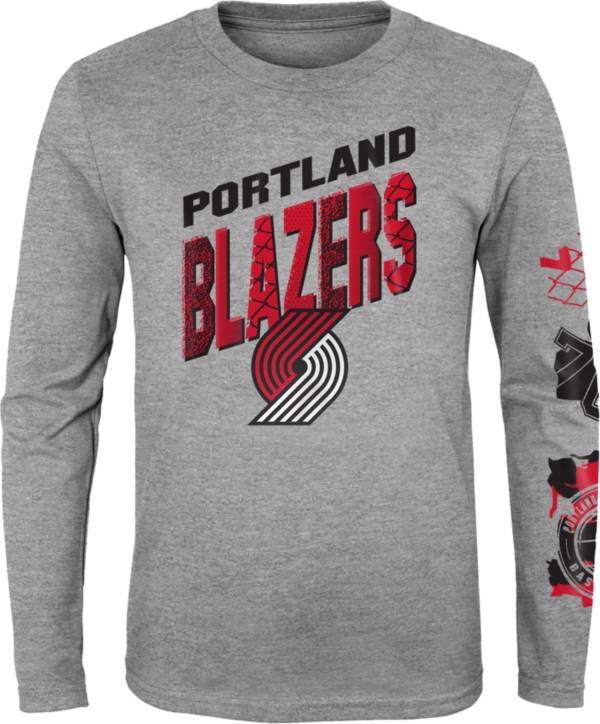 Portland trail sale blazers sleeved jersey