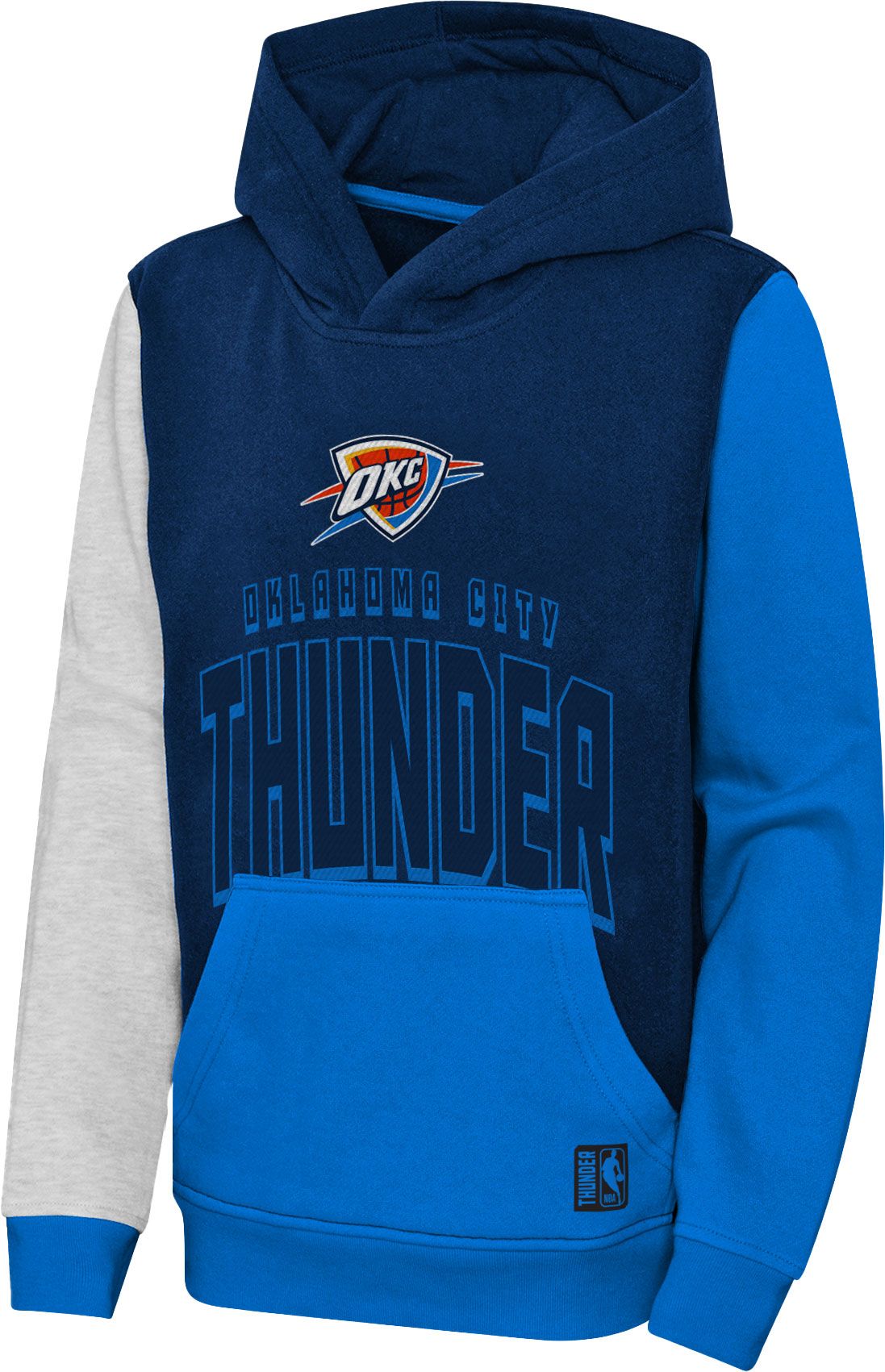 Outerstuff Youth Oklahoma City Thunder Rimshot Pullover Navy Hoodie