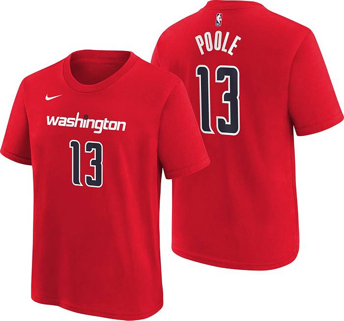 Nike Youth Hardwood Classic Washington Wizards Kyle Kuzma #33 White T-Shirt