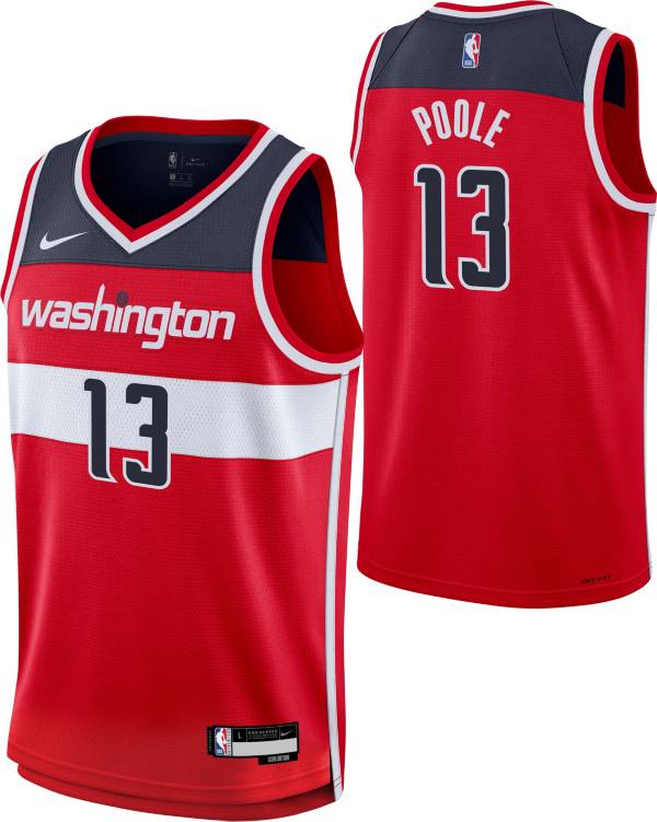 Nike Men's Washington Wizards Jordan Poole #13 Icon Jersey