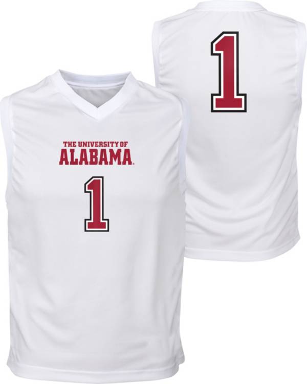 Men's Nike White Alabama Crimson Tide Replica Baseball Jersey