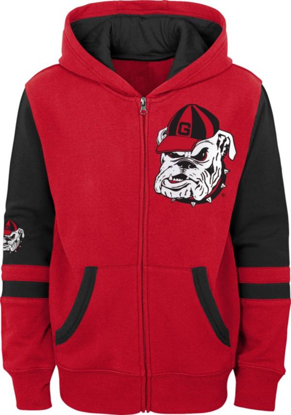 Georgia bulldog zip up on sale hoodie