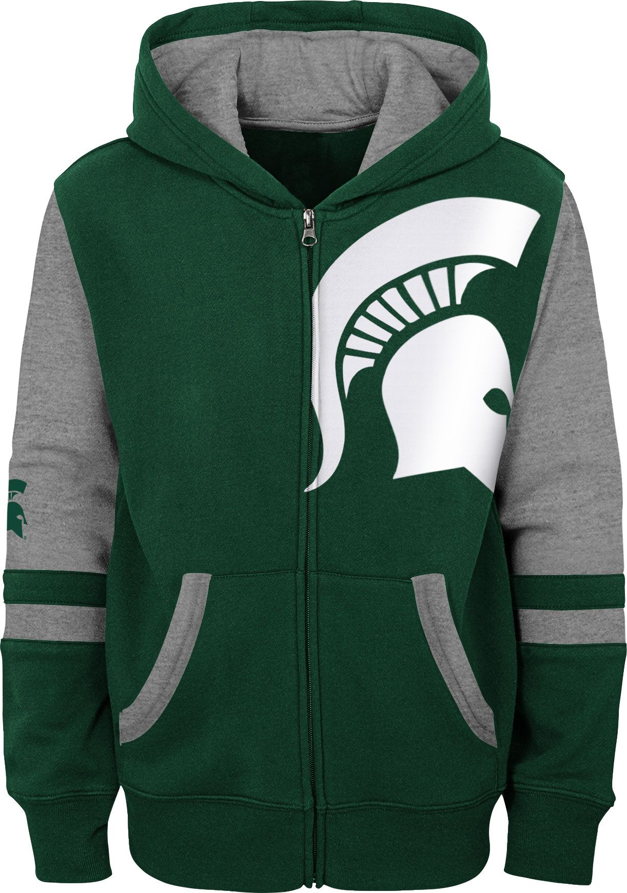 Gen2 Little Kids' Michigan State Spartans Green Stadium Full-Zip Hoodie product image