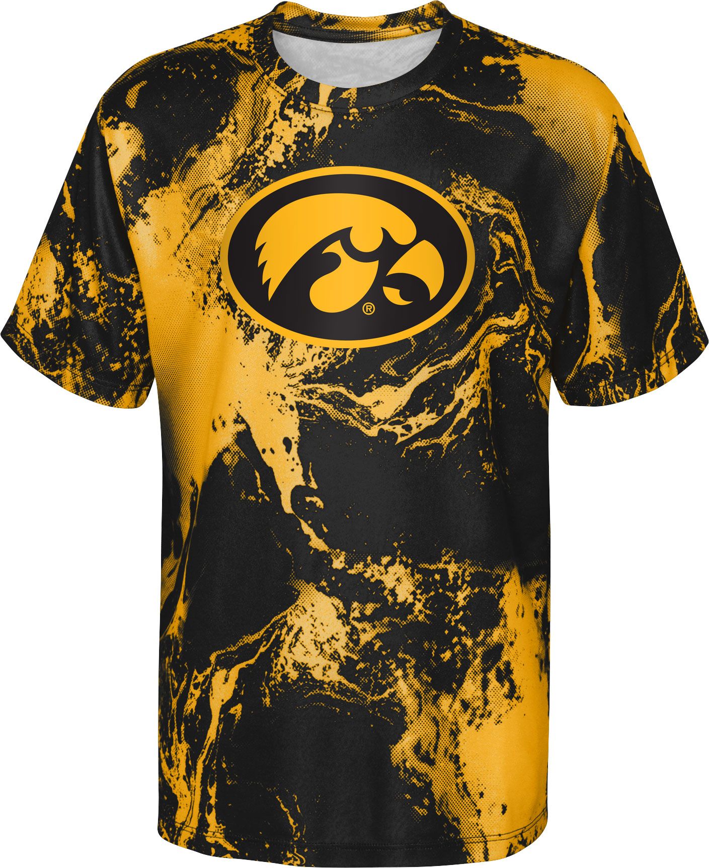 Gen2 Youth Iowa Hawkeyes Black In the Mix T-Shirt