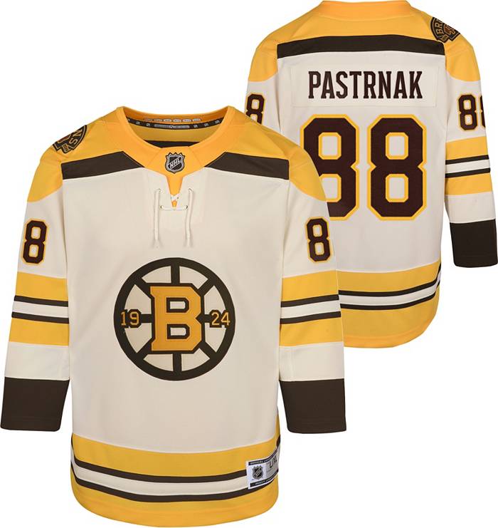 NHL Youth Boston Bruins Centennial David Pastrnák #88 Premier Alternate  Jersey