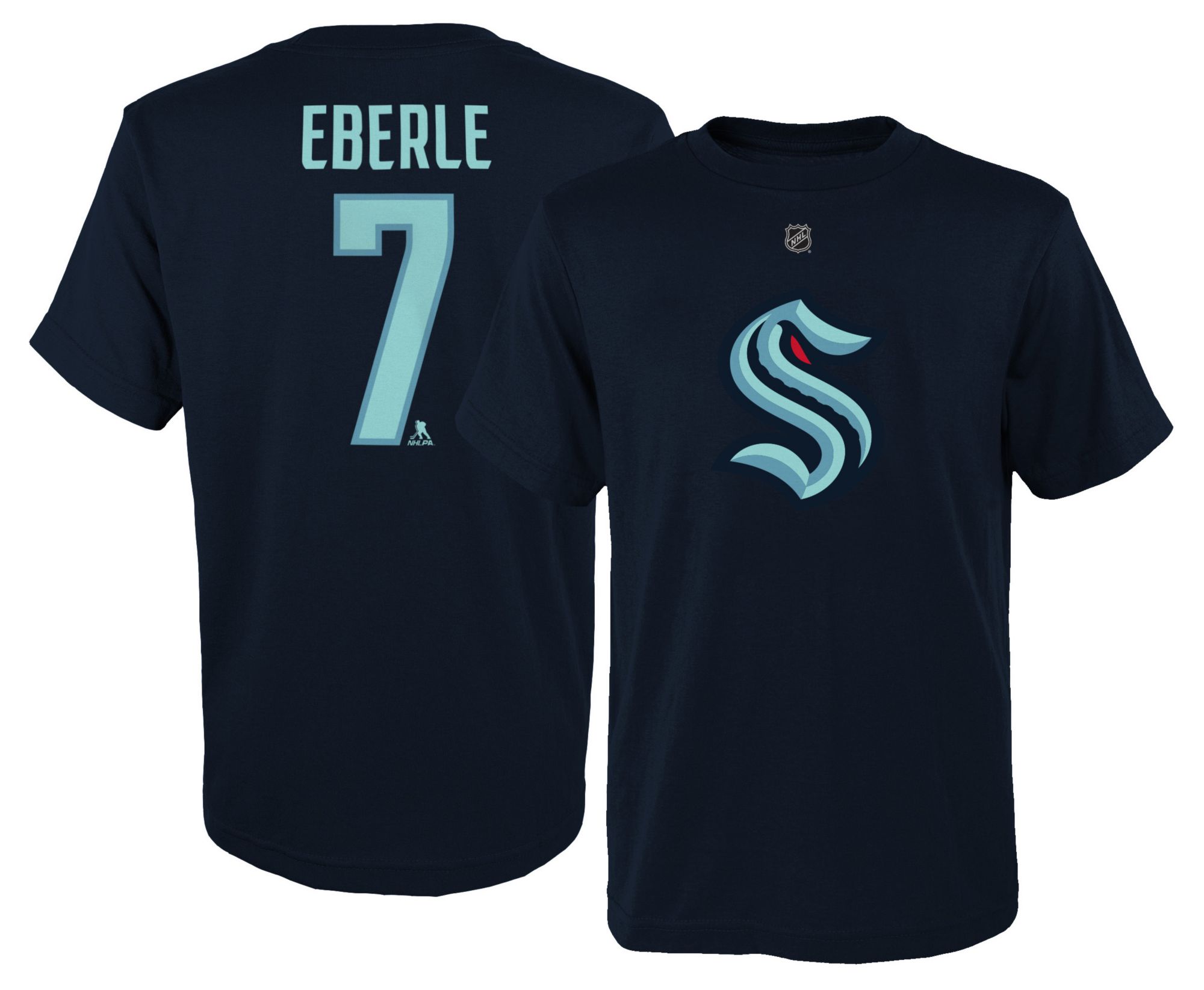 NHL Youth Seattle Kraken Jordan Eberle #7 Navy T-Shirt product image