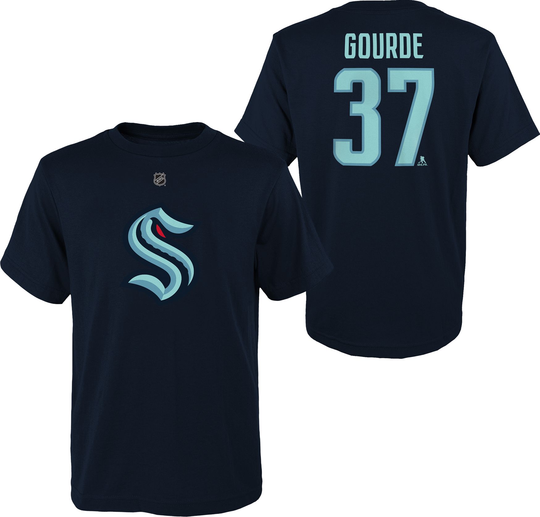 Yanni gourde seattle kraken jersey