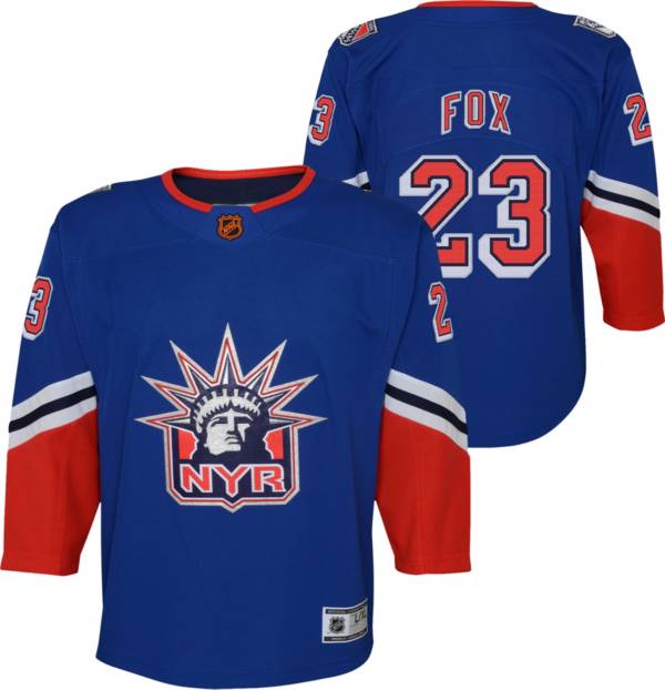 NHL Youth New York Rangers Adam Fox #23 2022-2023 Special Edition Navy Premier Jersey product image
