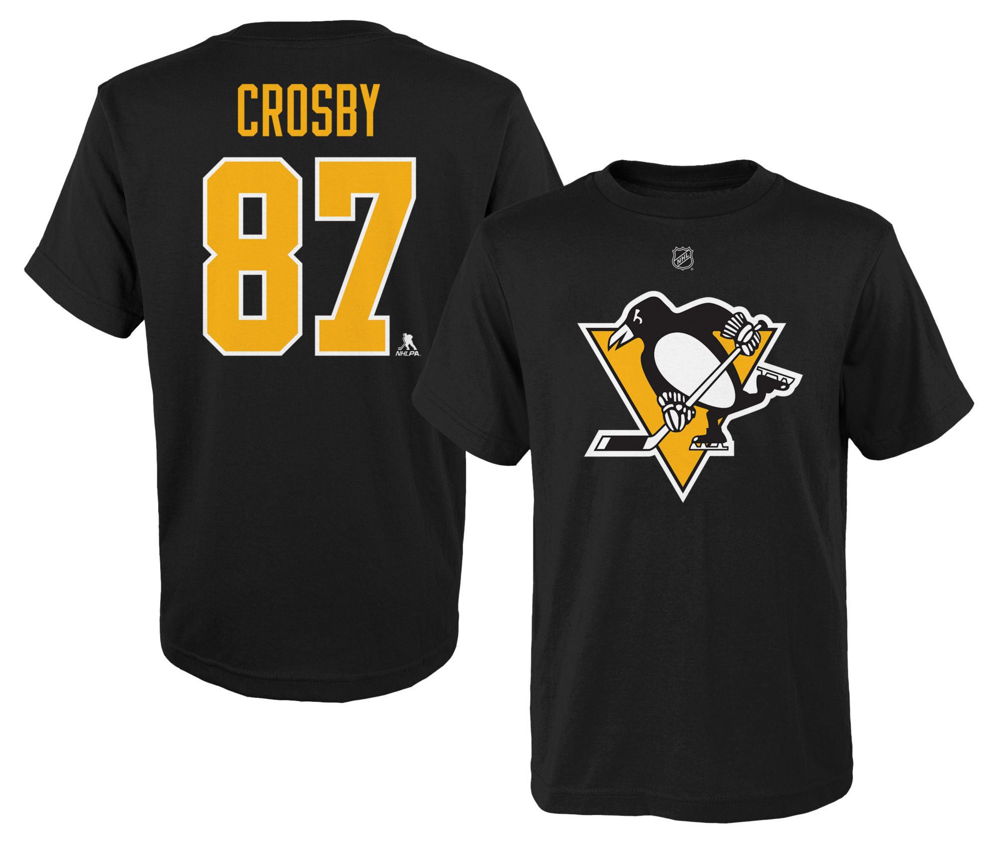 NHL Youth Pittsburgh Penguins Sidney Crosby #87 Black T-Shirt product image