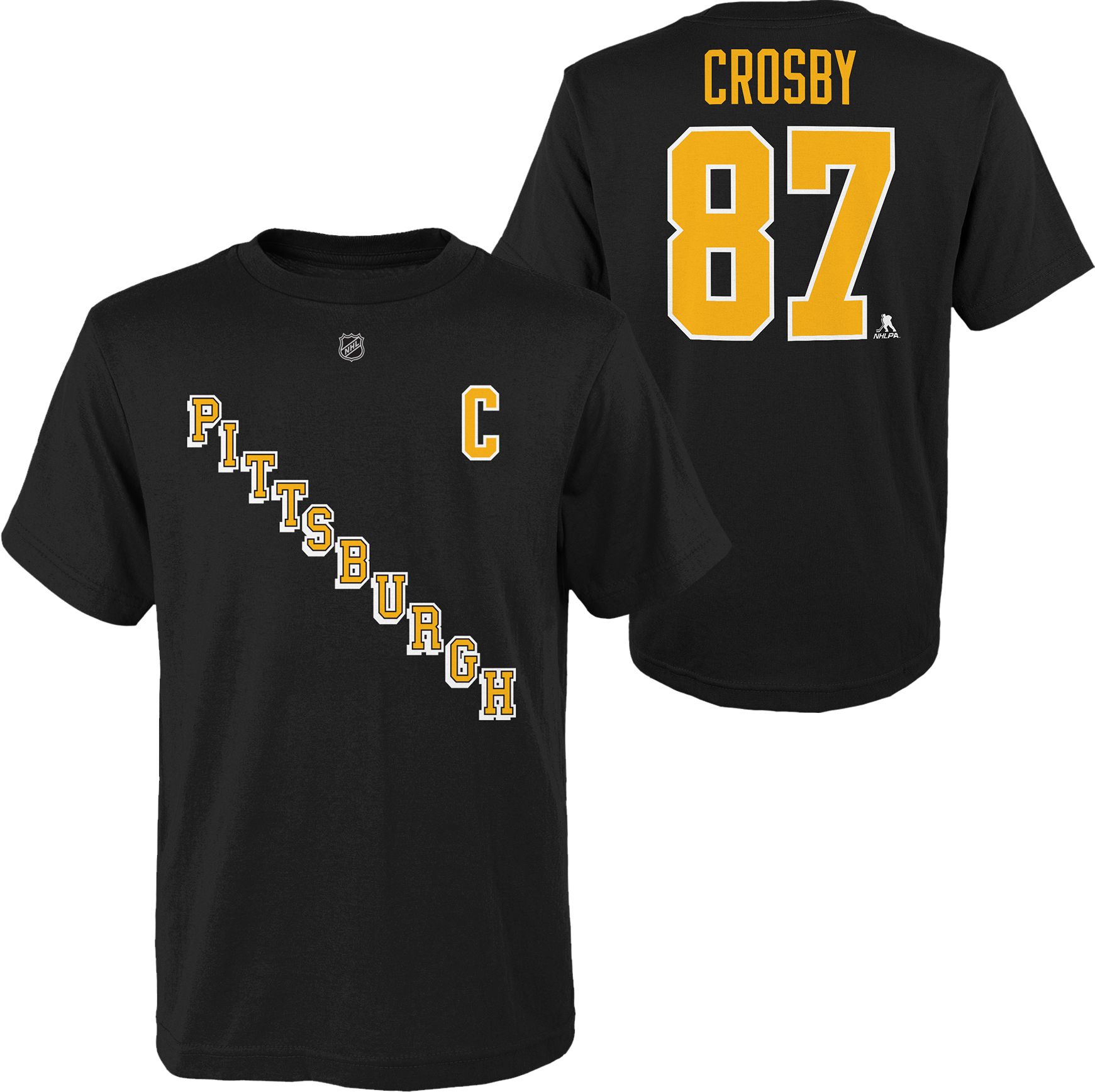NHL Youth Pittsburgh Penguins Sidney Crosby #87 Black T-Shirt product image