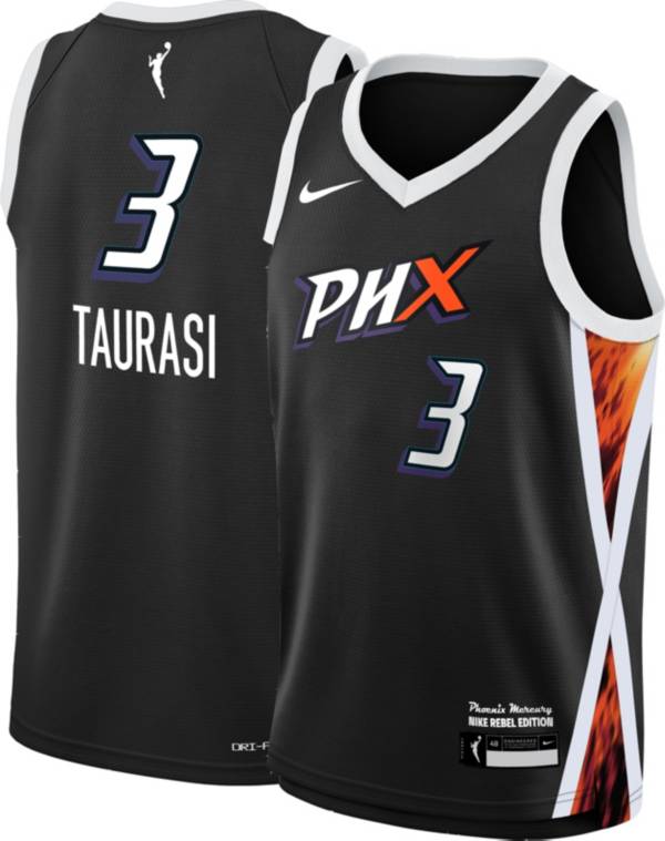 Nike Youth Phoenix Mercury Black Diana Taurasi #3 Rebel Jersey product image