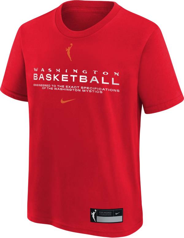 Nike Youth Washington Mystics Red Performance Cotton T-Shirt product image