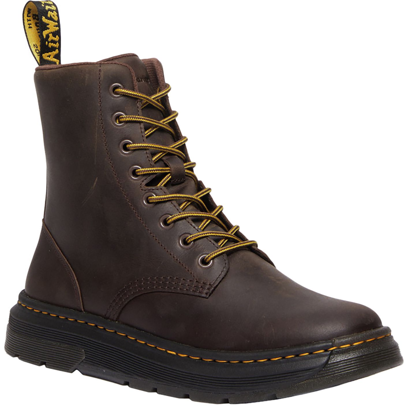 Mens brown dr marten shoes online