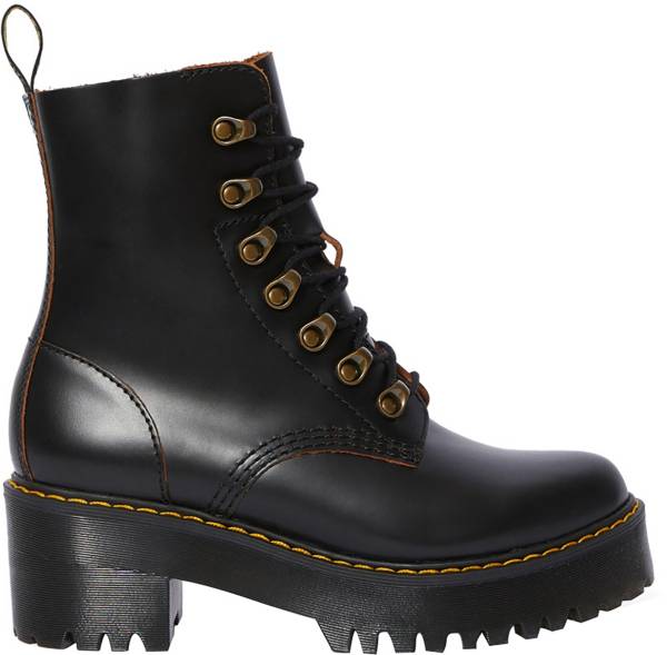 Dr. Martens Women's Leona Vintage Smooth Leather Heeled Boots product image