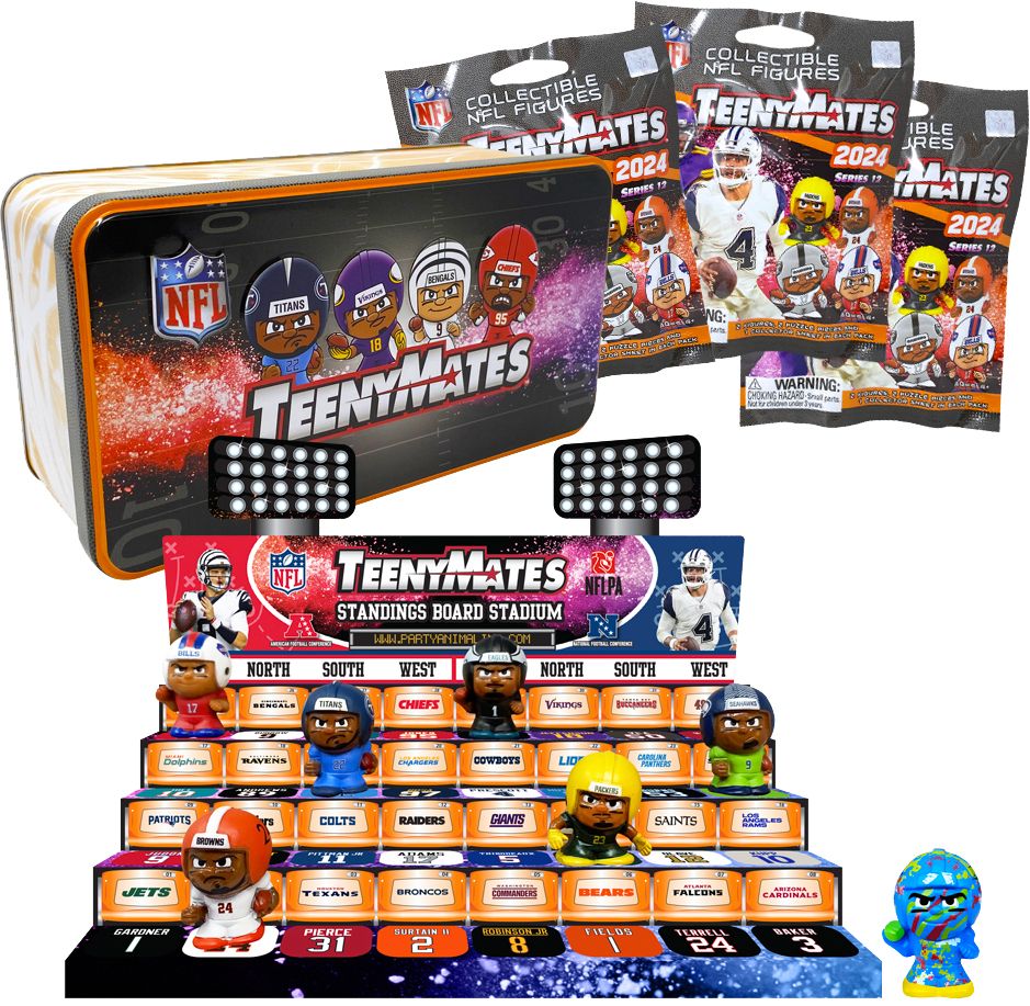 Party Animal NFL TeenyMates Collector Tin