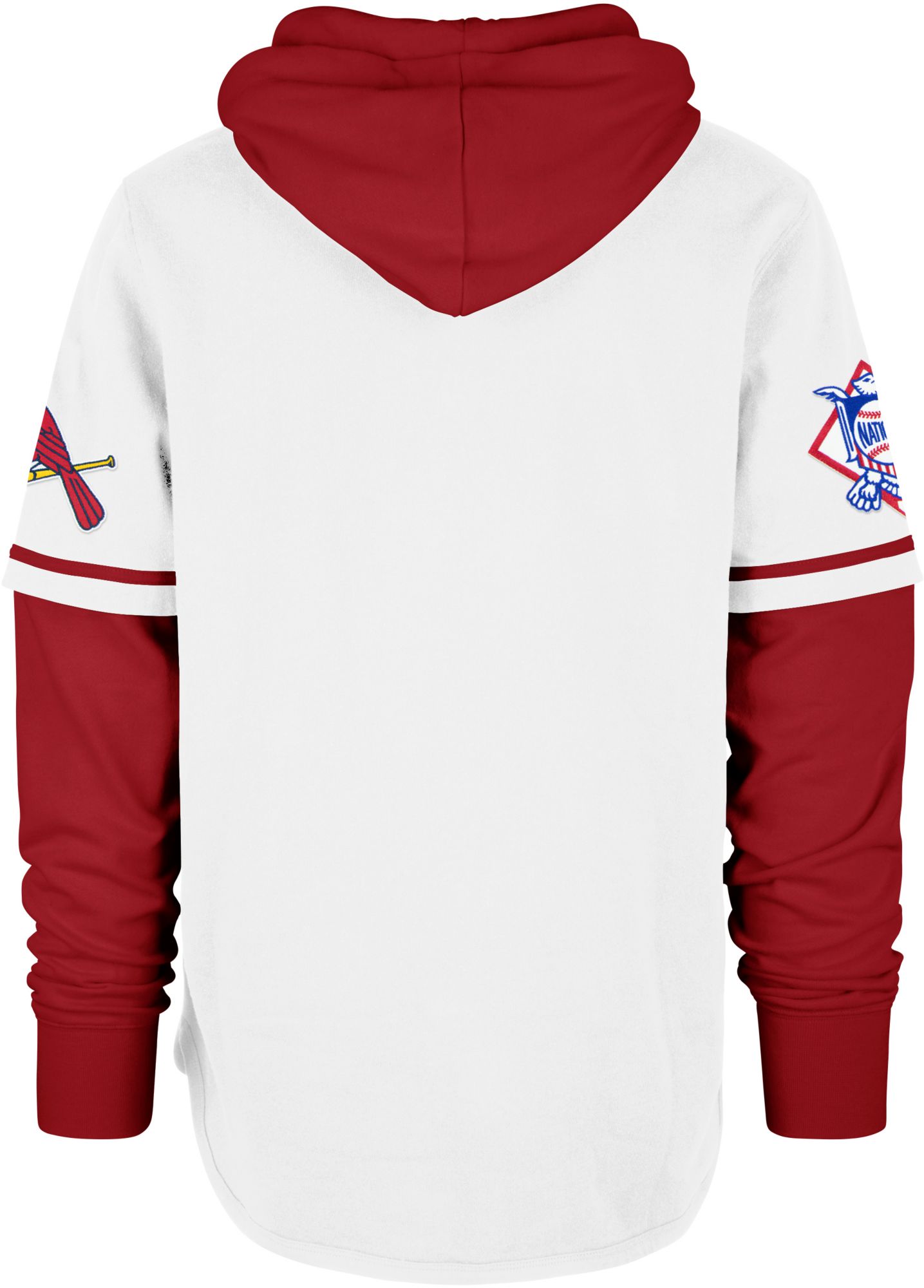 '47 Men's St. Louis Cardinals White Trifecta Shortstop Pullover product image
