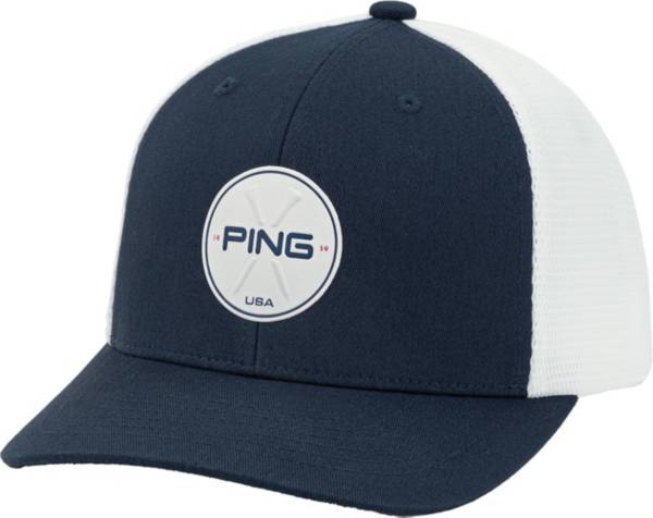 PING Men's Stars and Stripes Trucker Snapback Golf Hat product image