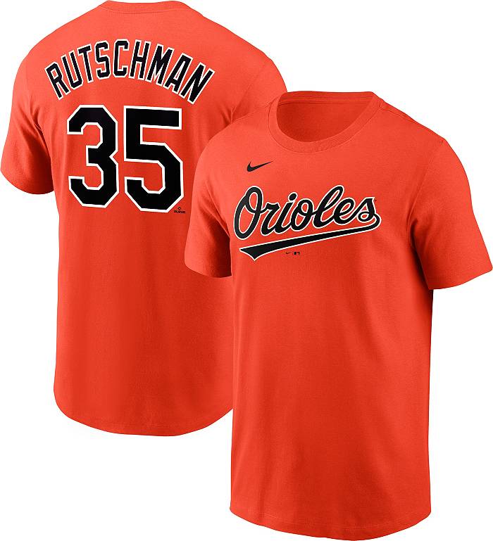 Baltimore Orioles Adley Rutschman Nike Toddler Player T-shirt- Orange