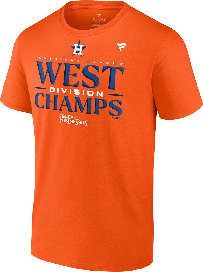 Men's Houston Astros Fanatics Branded Navy 2022 World Series Champions  Champion Logo T-Shirt