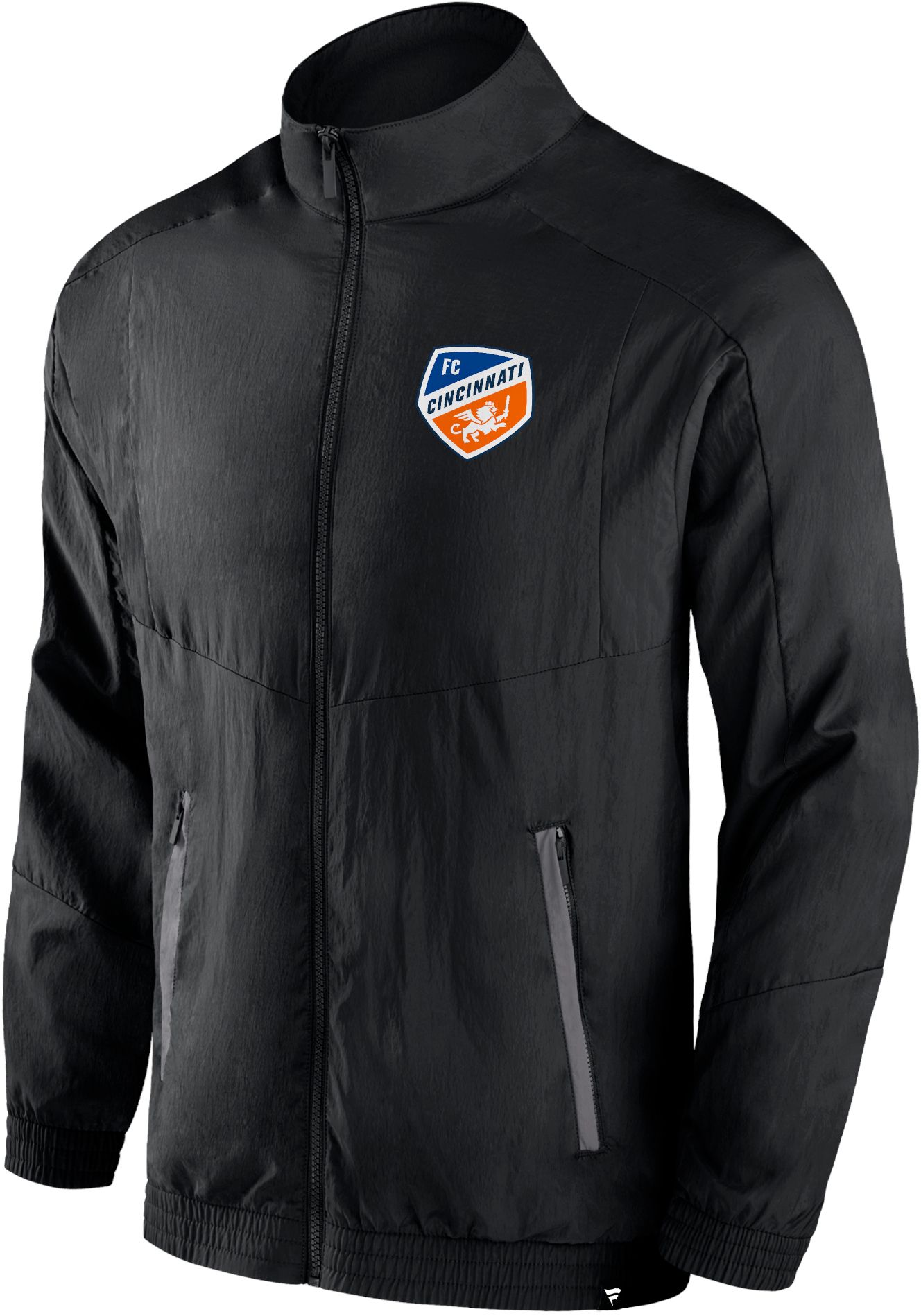 MLS Adult FC Cincinnati Header Blackout Black Full-Zip Jacket product image