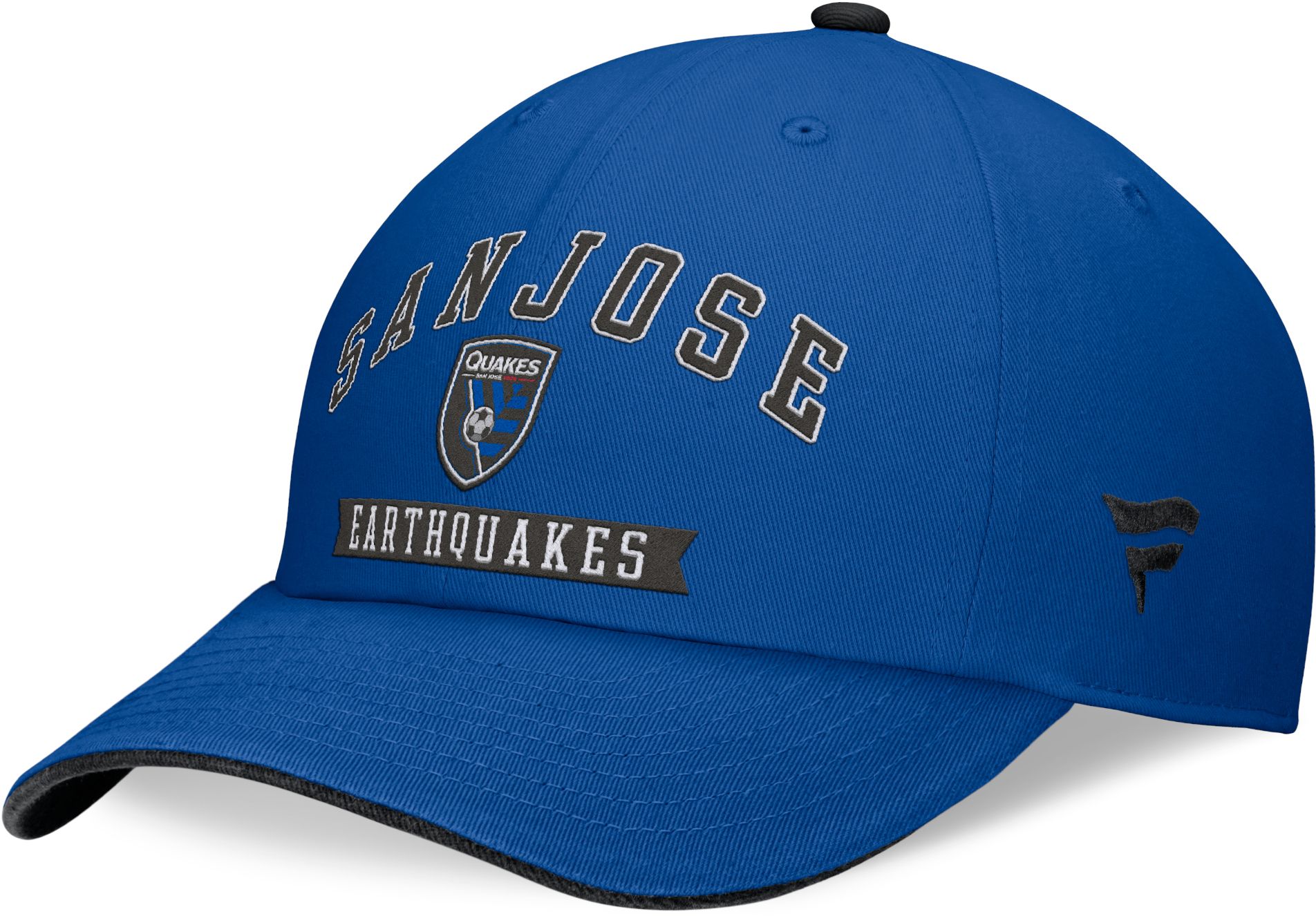 MLS Adult San Jose Earthquakes Old School Blue Unstructured Adjustable Hat