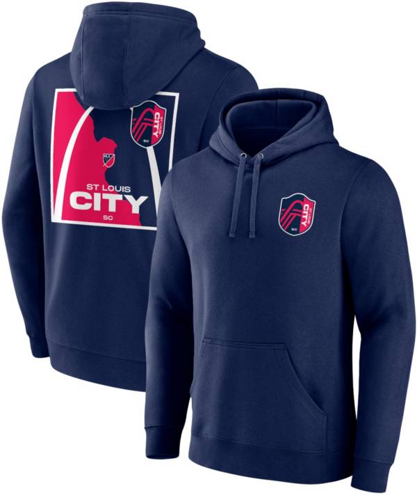 MLS St. Louis City SC '23 2-Hit Navy Pullover Hoodie product image