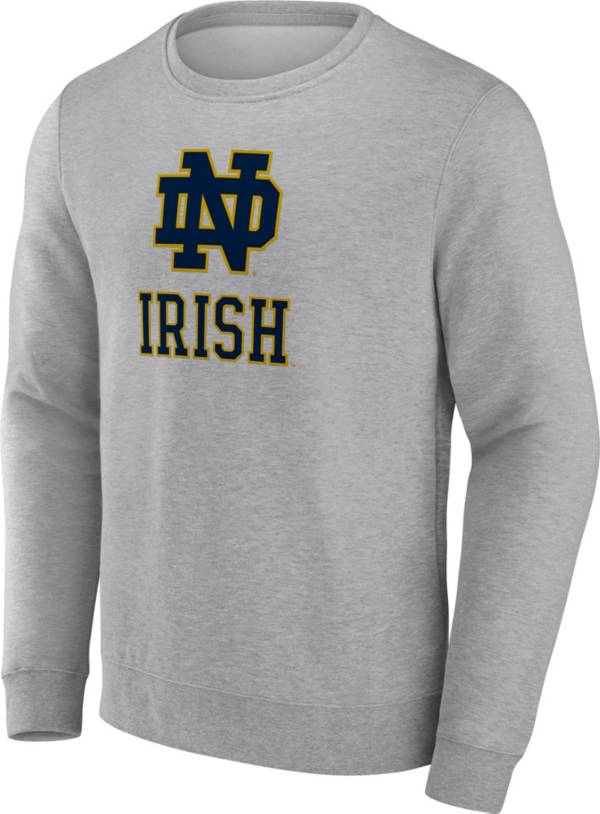 Notre dame cheap crewneck sweatshirt mens