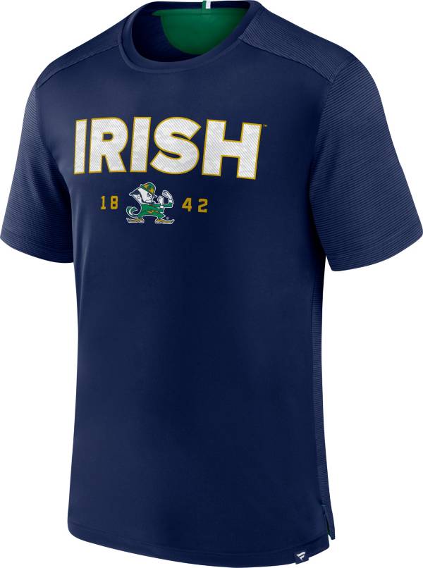 NCAA Men's Notre Dame Fighting Irish Navy Defender Rush T-Shirt product image