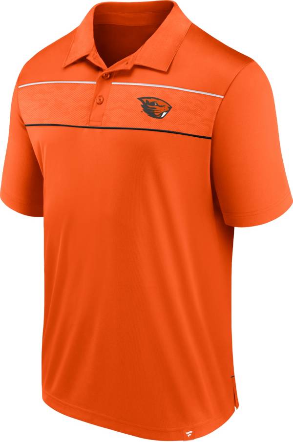 Nike Team Wordmark One Button Henley, Size: XL, Orange