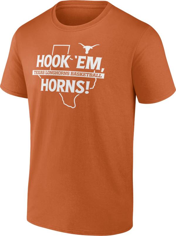 NCAA Men's Texas Longhorns Burnt Orange Hometown Basketball T-Shirt product image