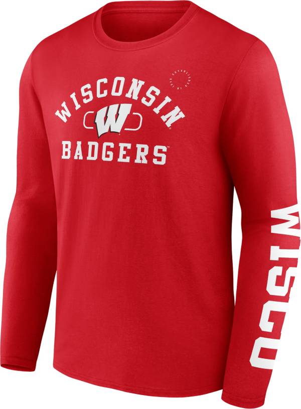 wisconsin badgers long sleeve shirt