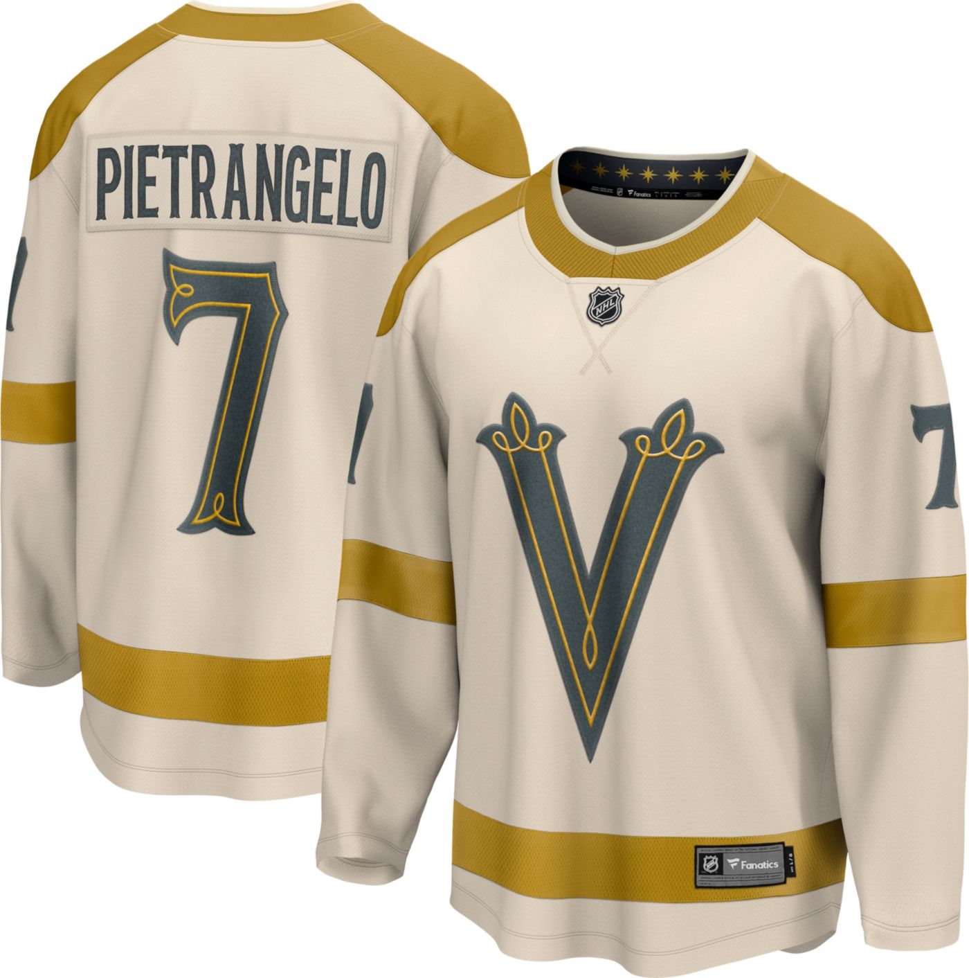 Authentic Golden on sale Knights Pietrangelo Jersey Size 56 2xl