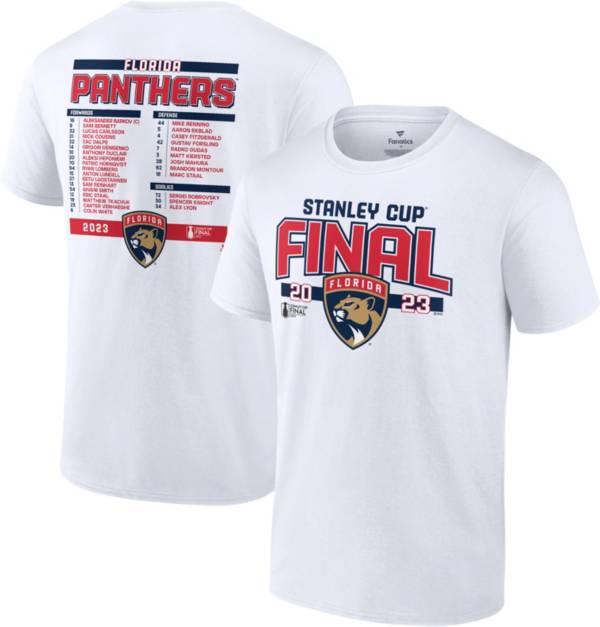 NHL 2022-2023 Conference Champions Florida Panthers Roster T-Shirt product image