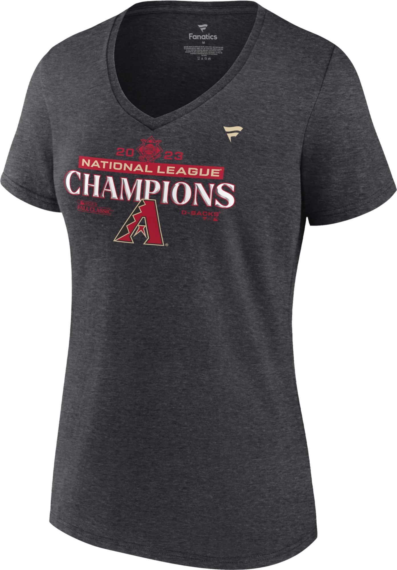 MLB Women's 2023 National League Champions Arizona Diamondbacks Locker Room T-Shirt