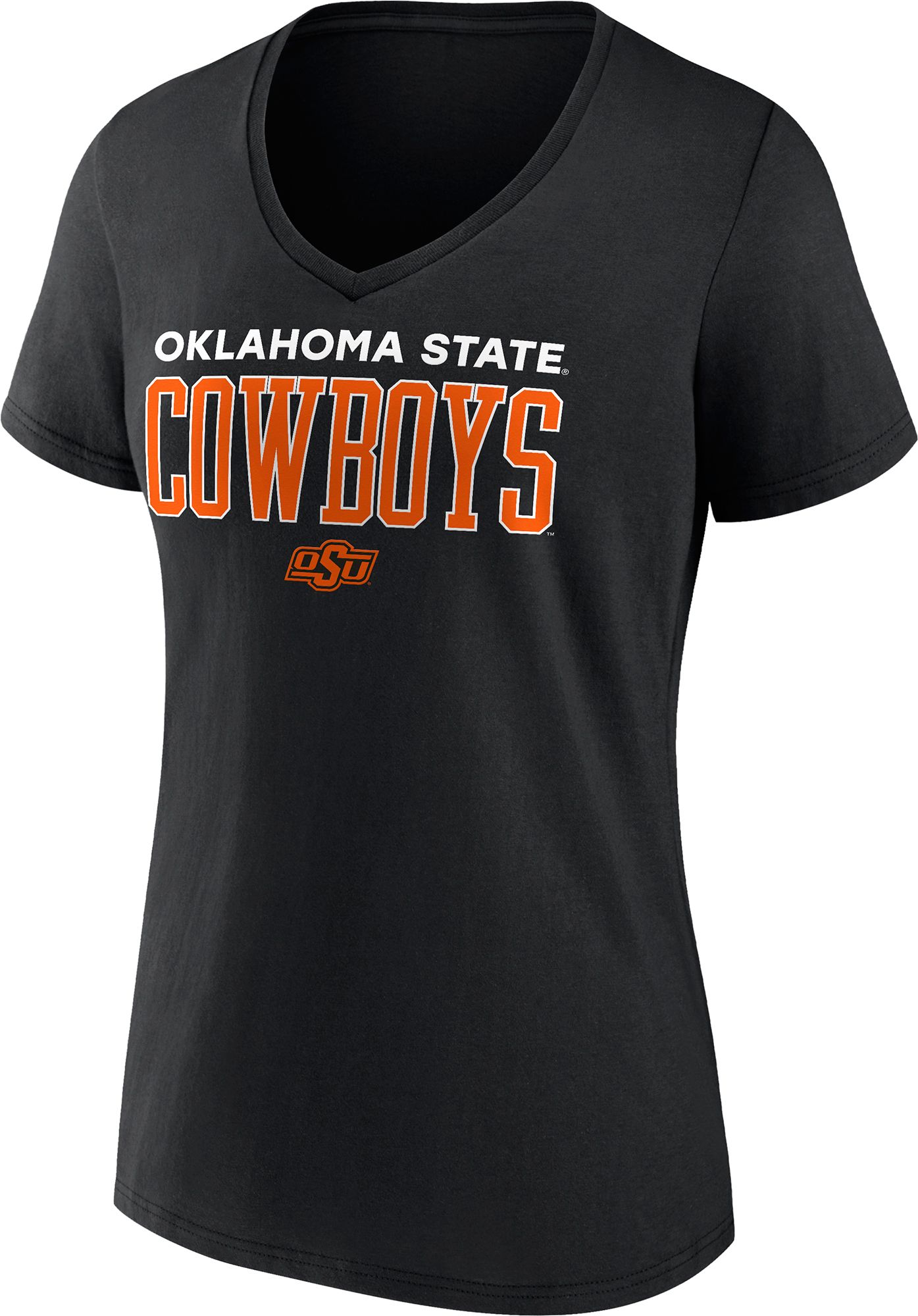 NCAA Women's Oklahoma State Cowboys Black Promo Logo T-Shirt product image