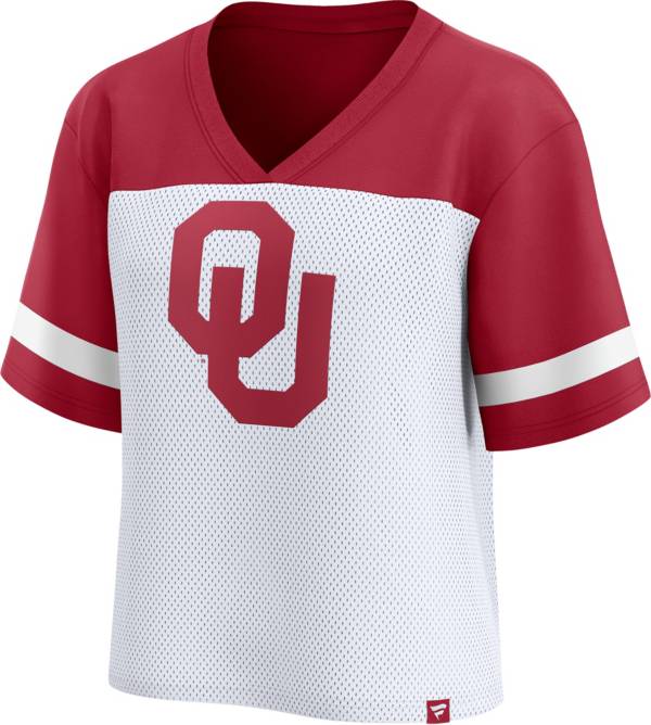 NCAA Women s Oklahoma Sooners White Mesh Fashion Jersey Dick s