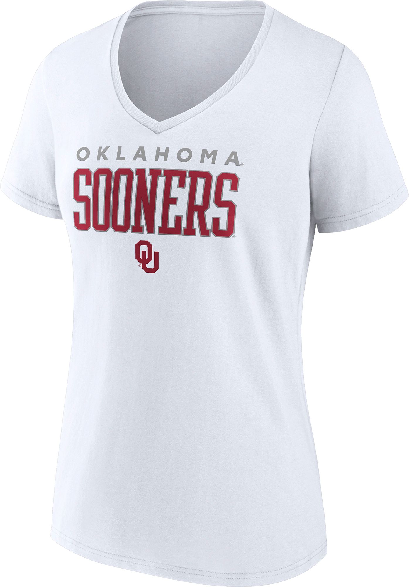 NCAA Women's Oklahoma Sooners White Promo Logo T-Shirt product image