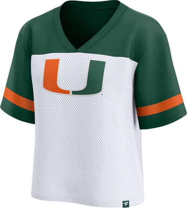 Miami hurricanes white store jersey