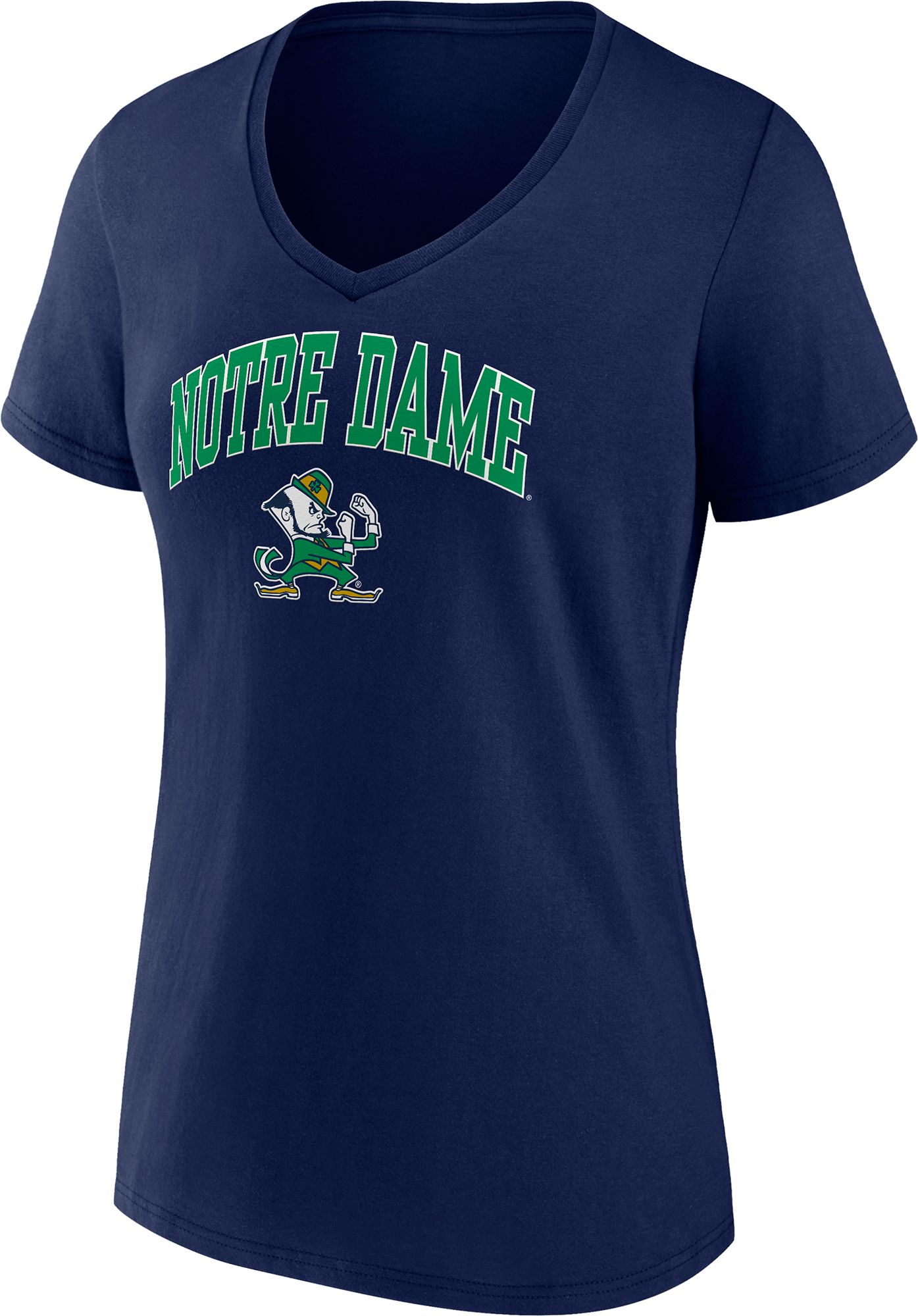 NCAA Women's Notre Dame Fighting Irish Navy Promo Logo T-Shirt product image