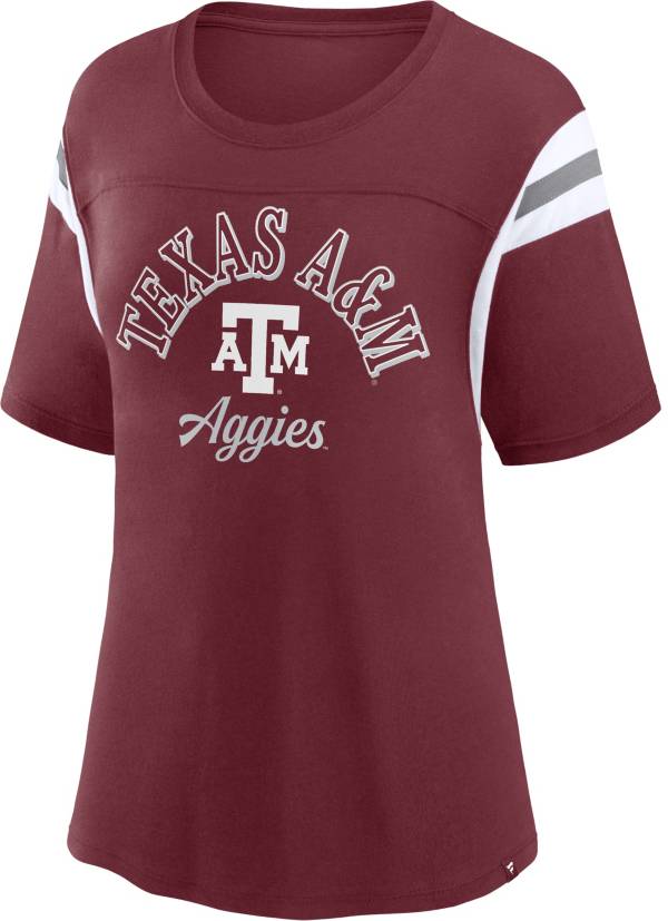 NCAA Women's Texas A&M Aggies Maroon BiBlend Colorblock T-Shirt product image