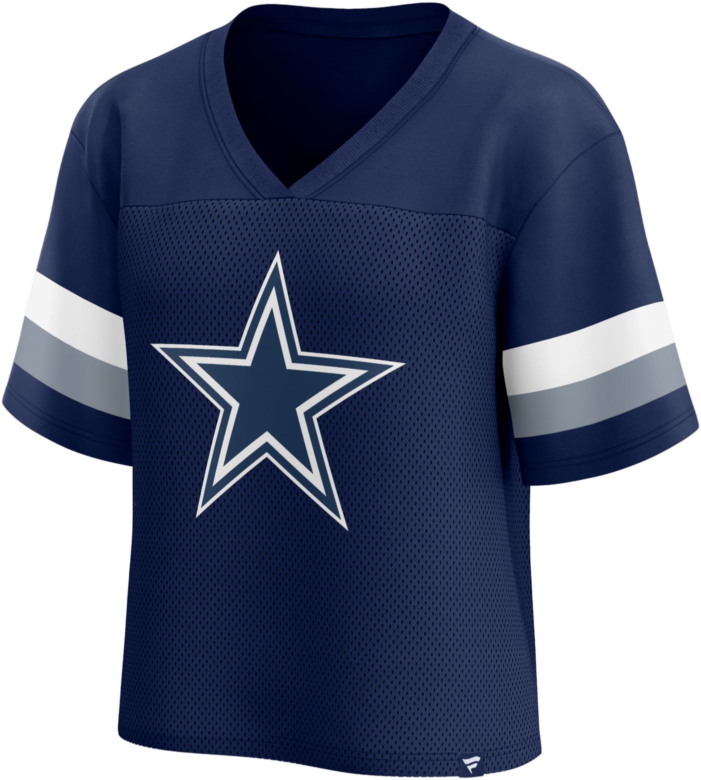 NFL Women s Dallas Cowboys Established Cropped Fashion Jersey Dick s Sporting Goods