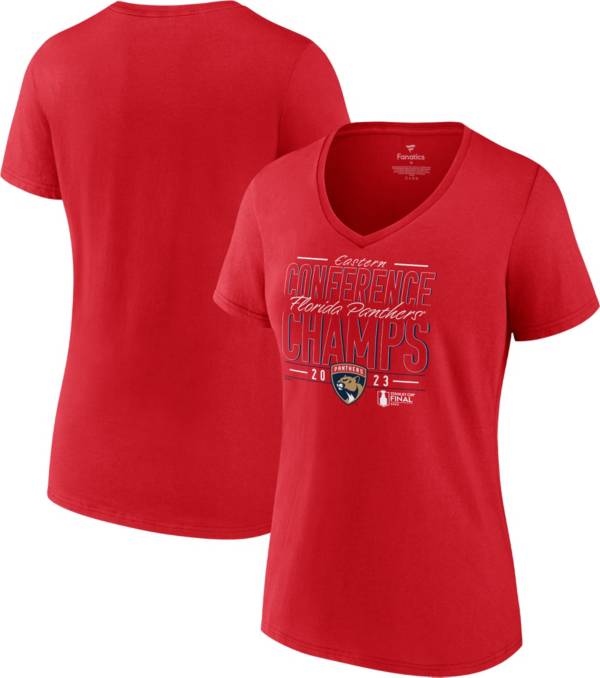 NHL 2022-2023 Women's Conference Champions Florida Panthers Goal T-Shirt product image