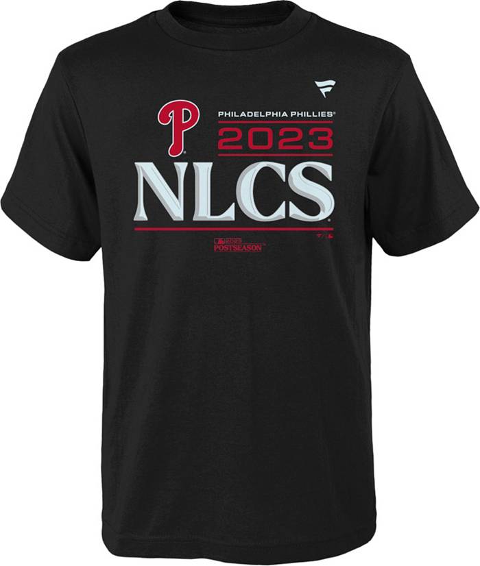 MLB Team Apparel Youth 2023 Division Series Champions Philadelphia Phillies  Locker Room T-Shirt
