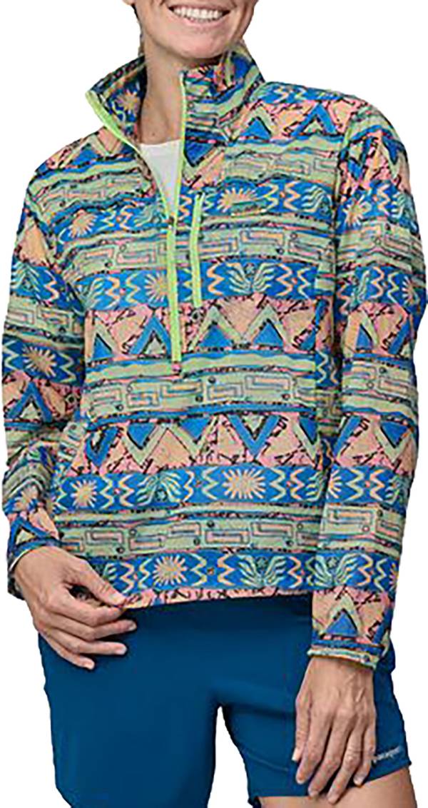 Patagonia womens aztec fleece top