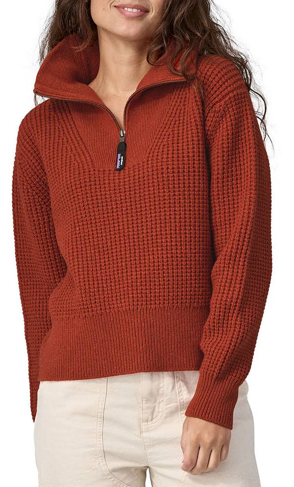 Patagonia Women's Recycled Wool-Blend 1/4-Zip Sweater