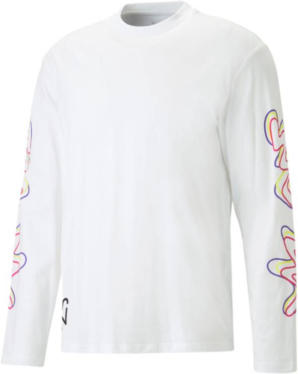 puma white long sleeve
