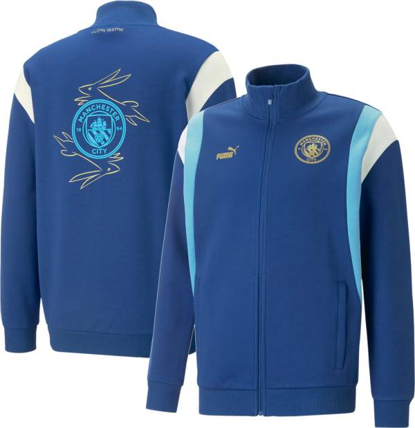 Más temprano Comida sana trabajo PUMA Manchester City '22 Chinese New Year Blue Track Jacket | Dick's  Sporting Goods